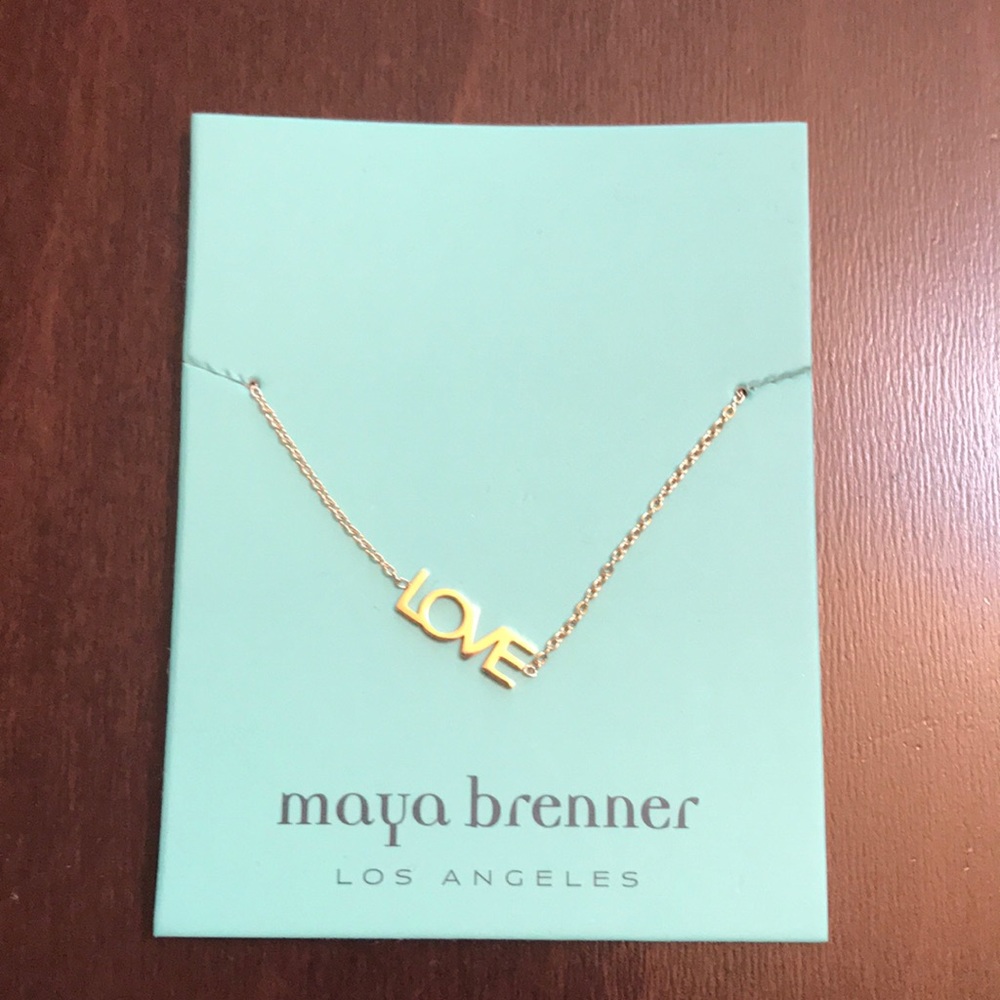 Maya Brenner LOVE bracelet